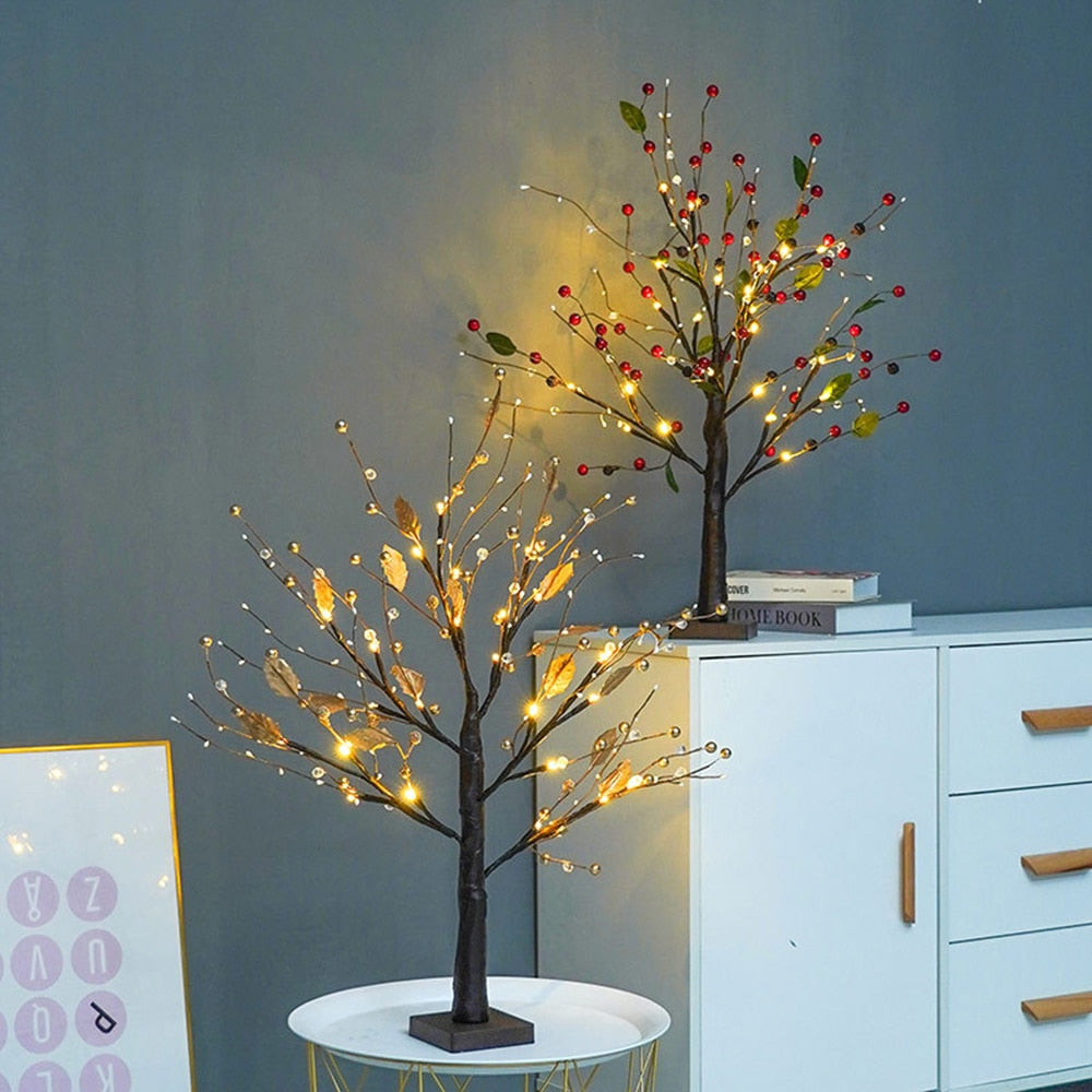 Luminous Tree Living Room