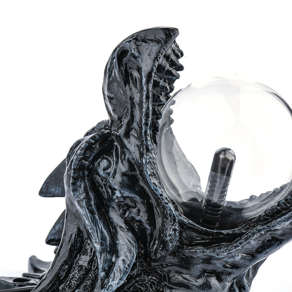 Lampe Plasma Dragon Noir