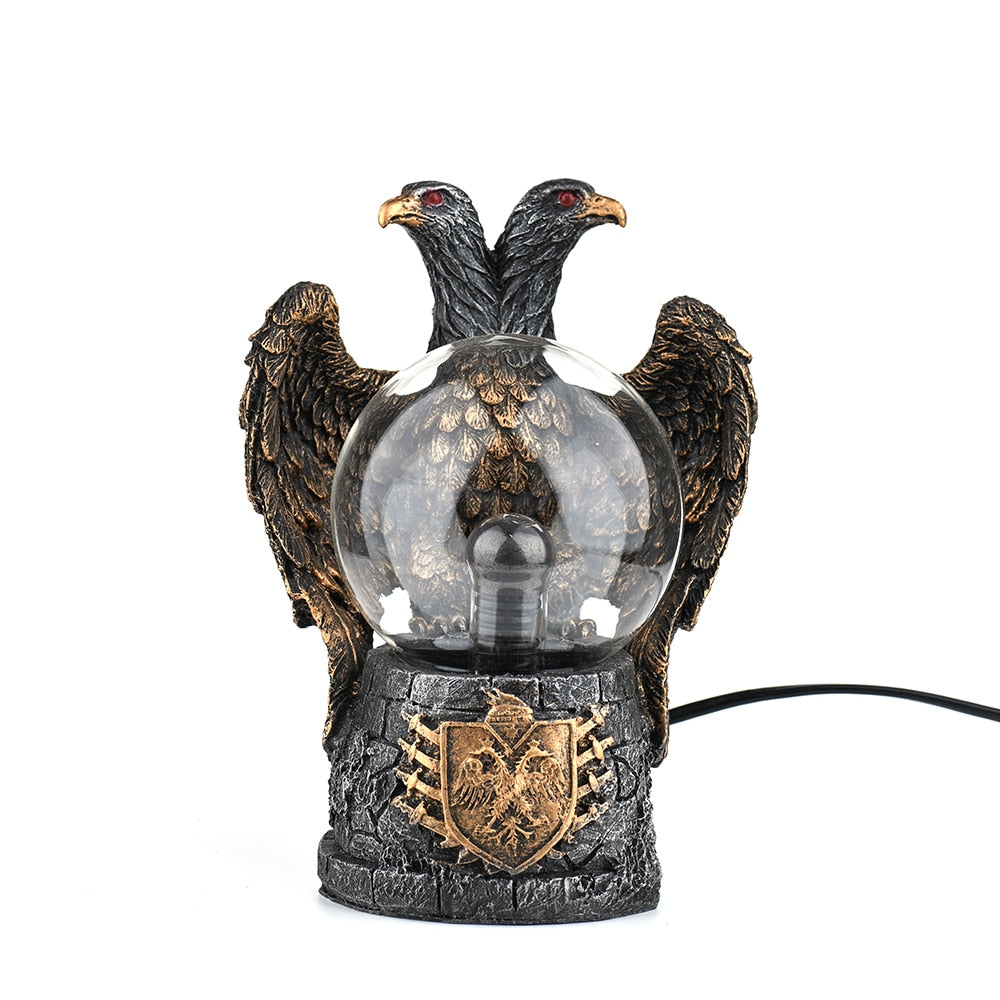Lampe Plasma Aigle à 2 Têtes