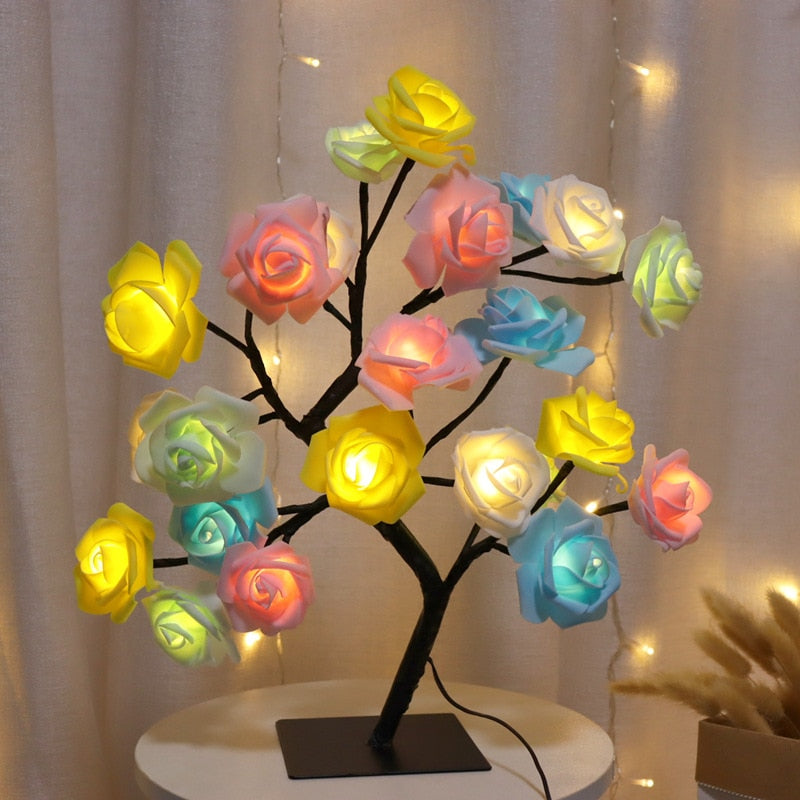 Arbre Lumineux Rose