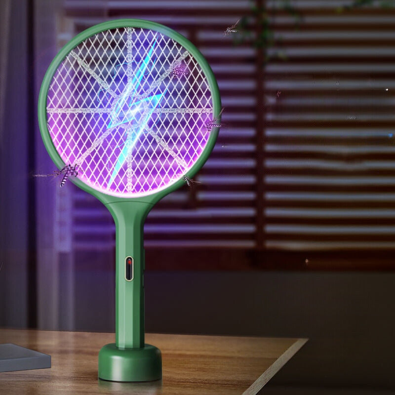 Raquette Anti Moustique Verte