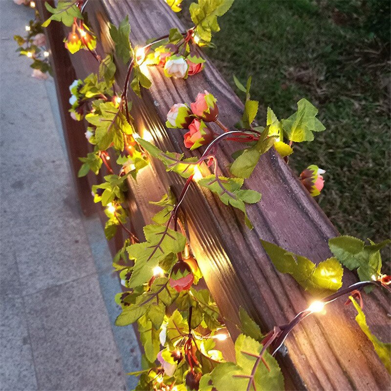 Guirlande Lumineuse Plante Rose
