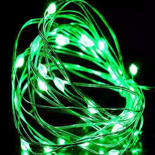 Guirlande Lumineuse à Pile Intérieur Vert