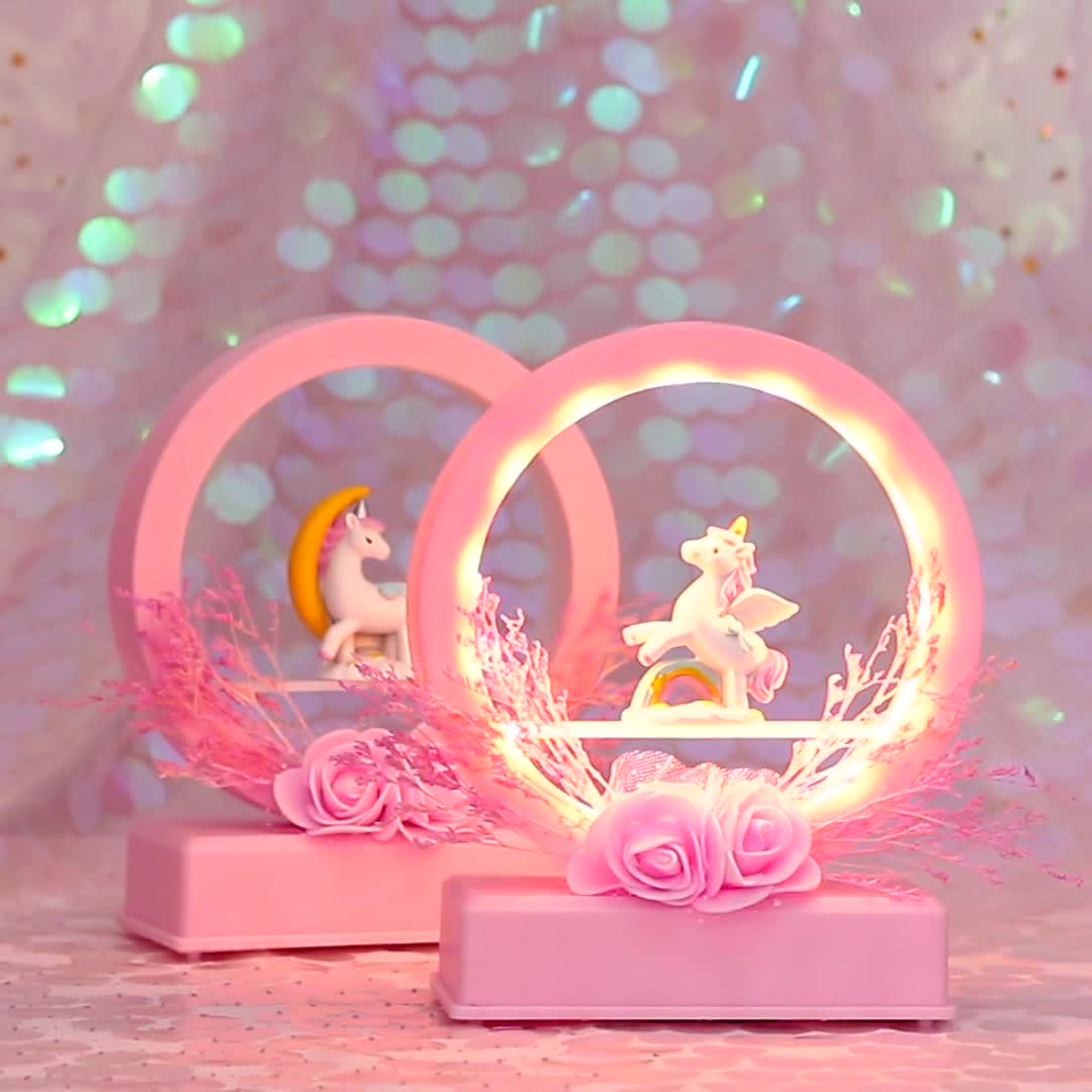 Lampe Veilleuse Licorne