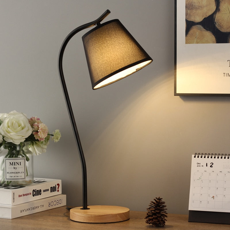 Lampe de Bureau Design Vintage Noir