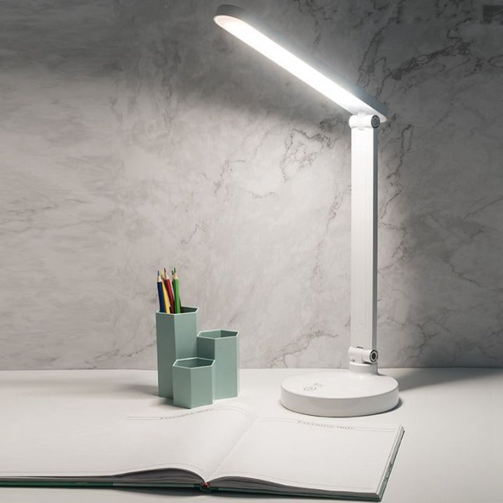 Lampe De Bureau Blanche – Design Classique – Occasion