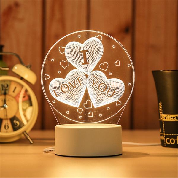Lampe 3D Coeur