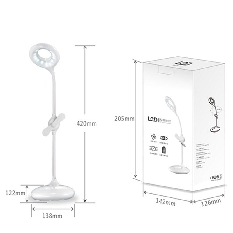Lampes de Bureau avec Ventilateur