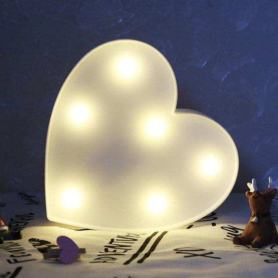 Coeur LED