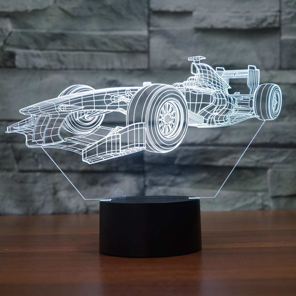 Lampe 3D Formule One