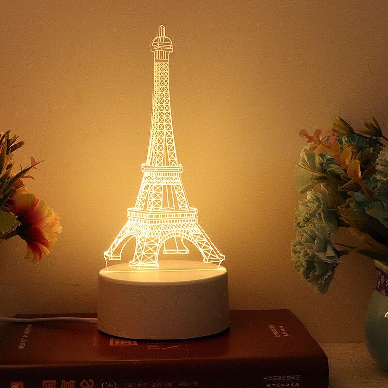 Lampe 3D <br> Tour Eiffel