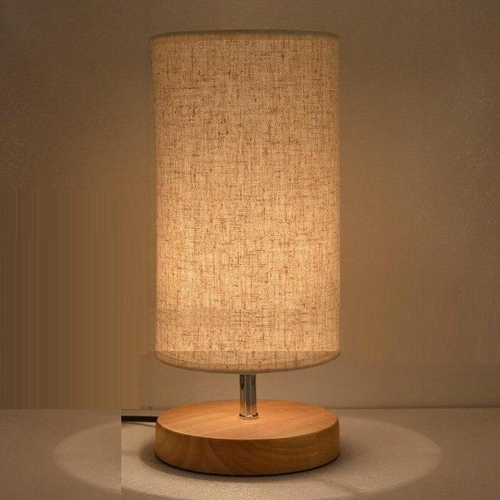 Lampe Bois Vintage