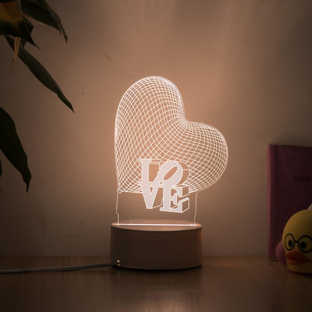 Lampe Coeur LED
