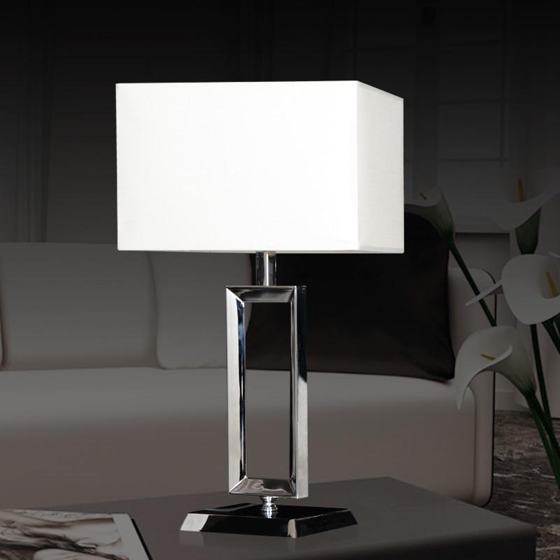 Lampe de Chevet Design Blanc