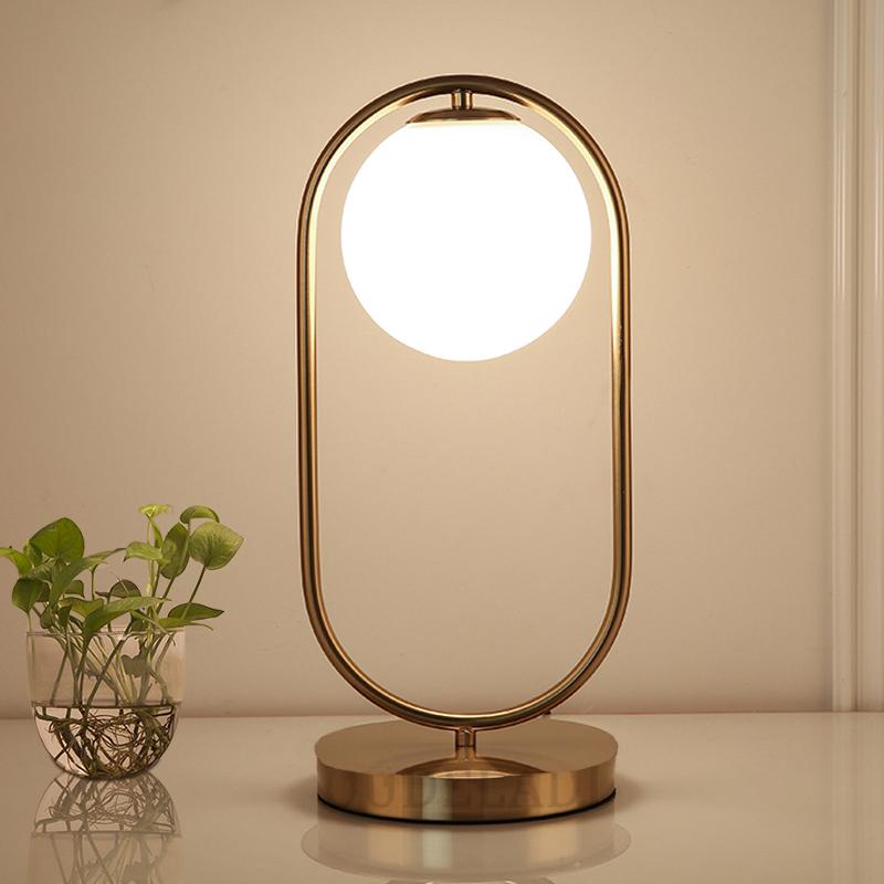 Lampe de Chevet Dorée