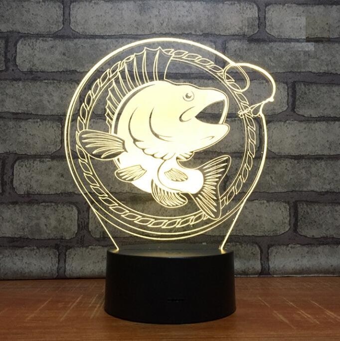 Lampe de Chevet Poisson