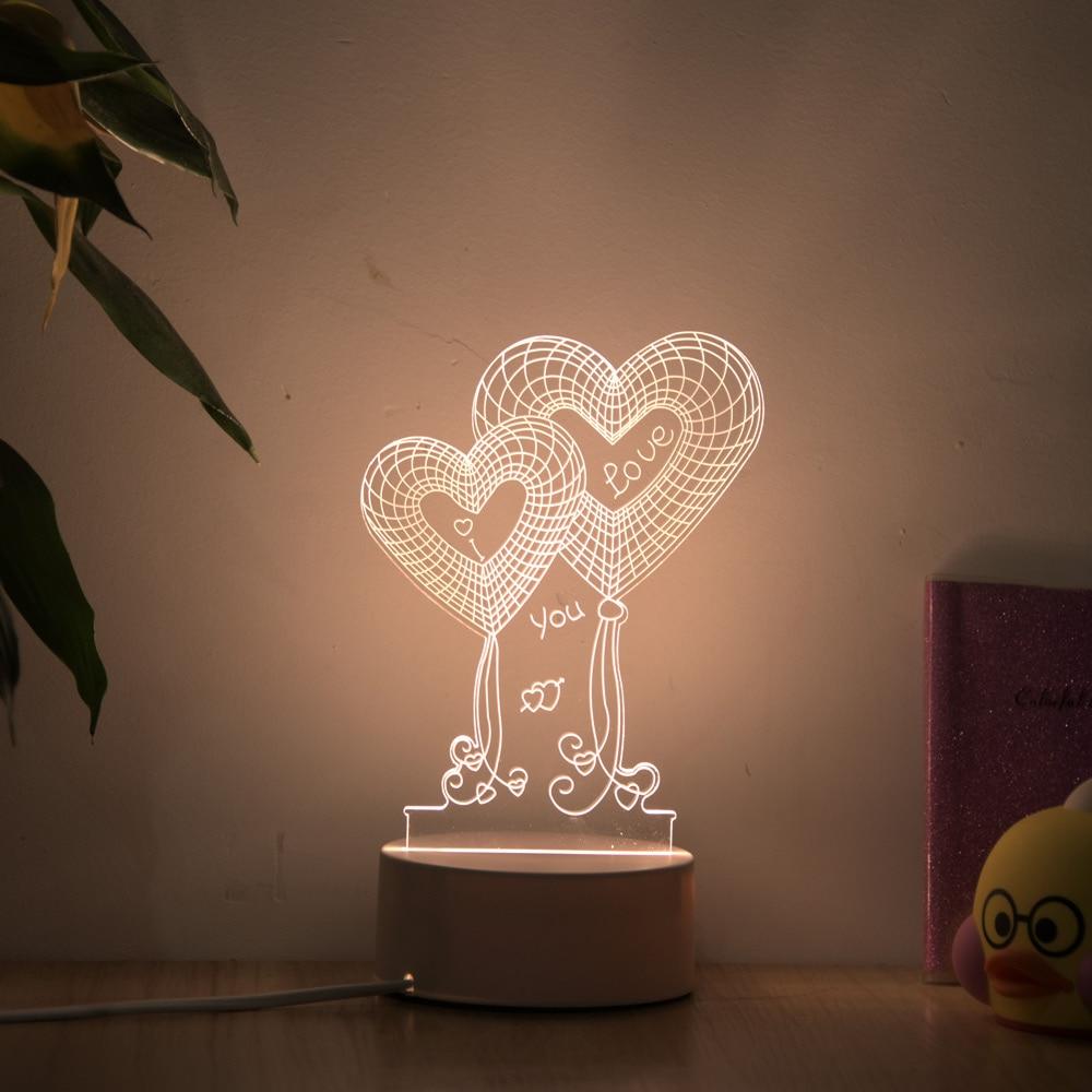 Lampe en Forme de coeur