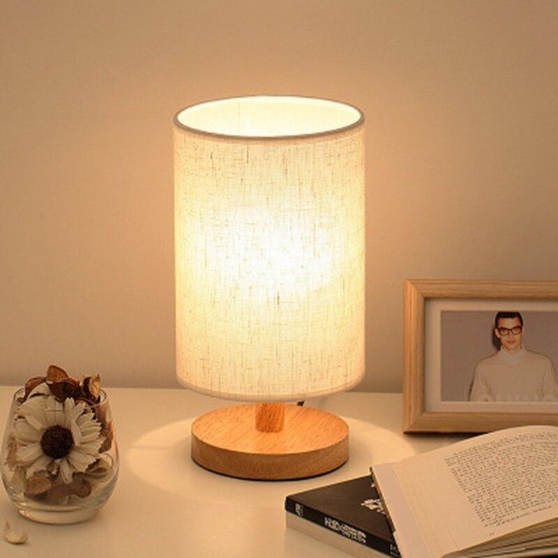 Lampe de Chevet Bois <br> Chaleureuse à Poser