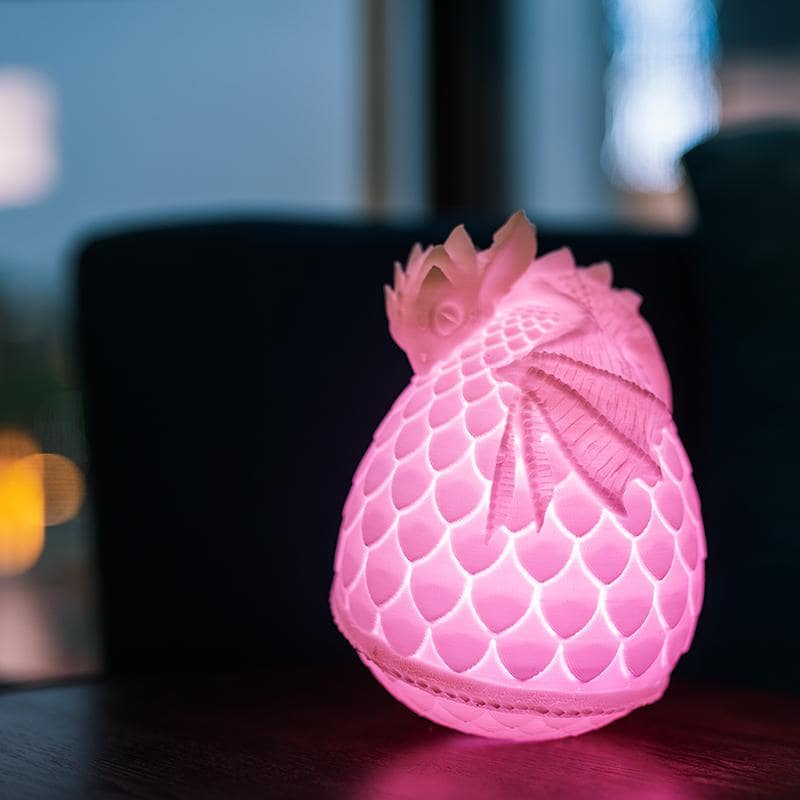 Veilleuse Dragon Rose