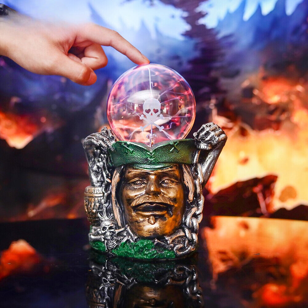 Lampe Plasma Tête de Pirate