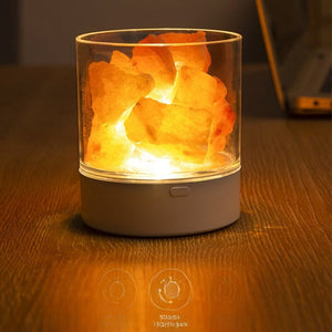 Lampe en Pierre de Sel