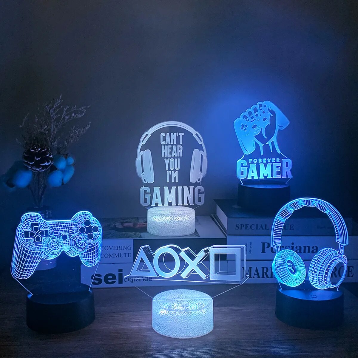 Lampe 3D Gaming