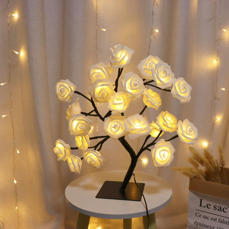Arbre Lumineux Rose