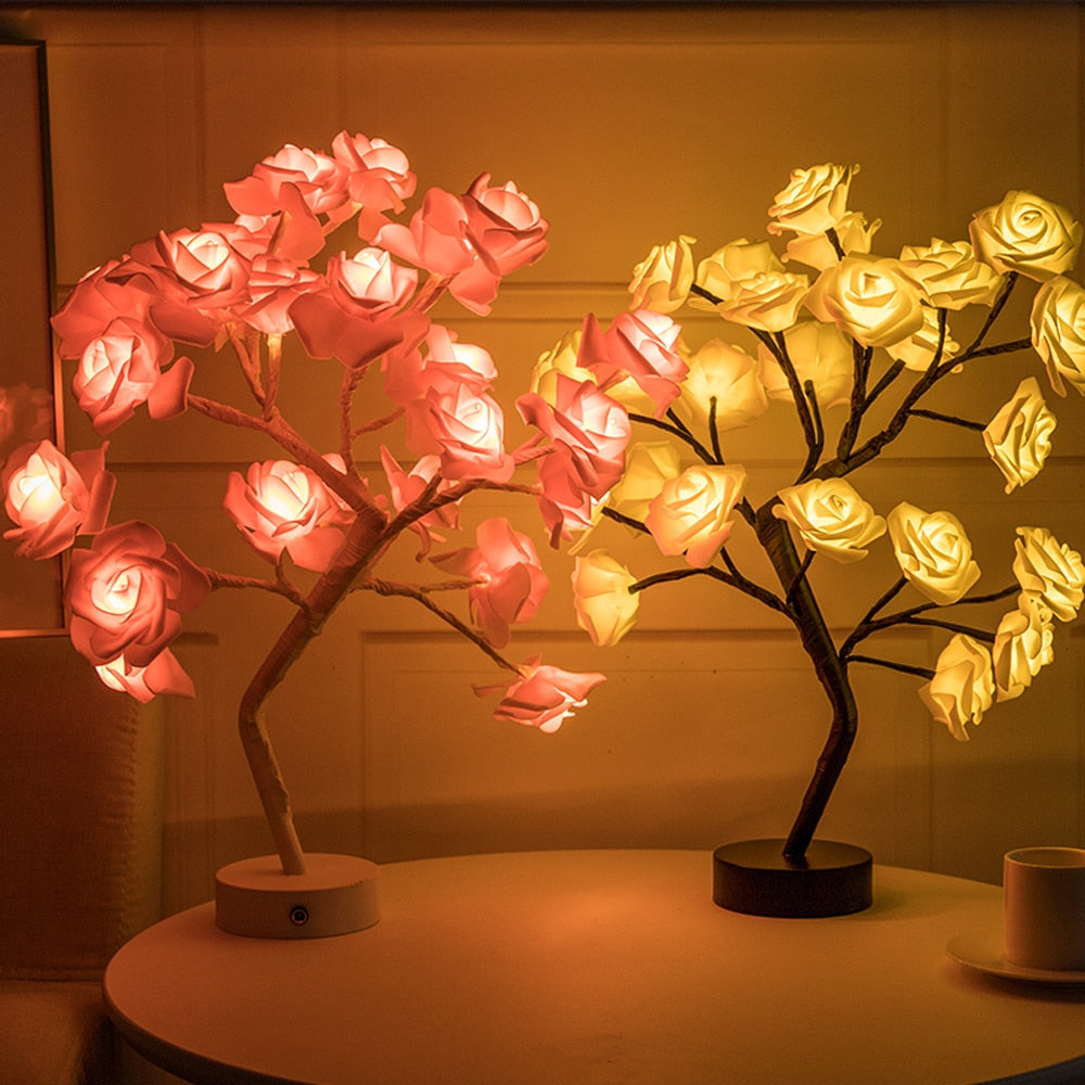 Arbre Lumineux Rose