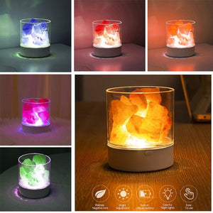 Lampe en Pierre de Sel