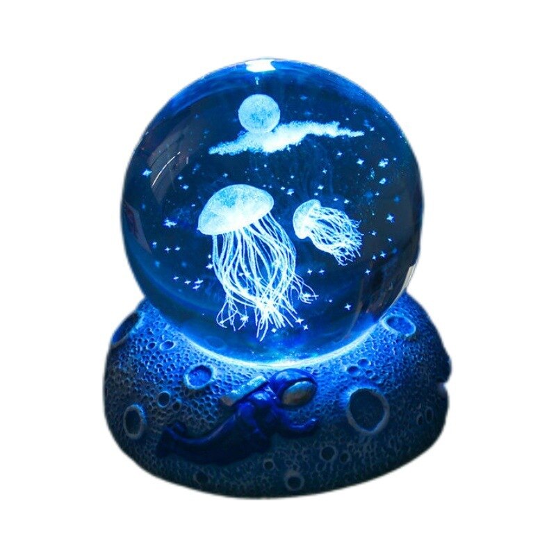 Lampe avec Méduse