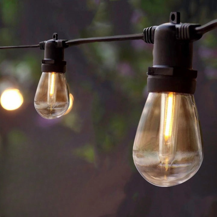 Guirlande Guinguette Extérieur 15m Lampe de Nuit