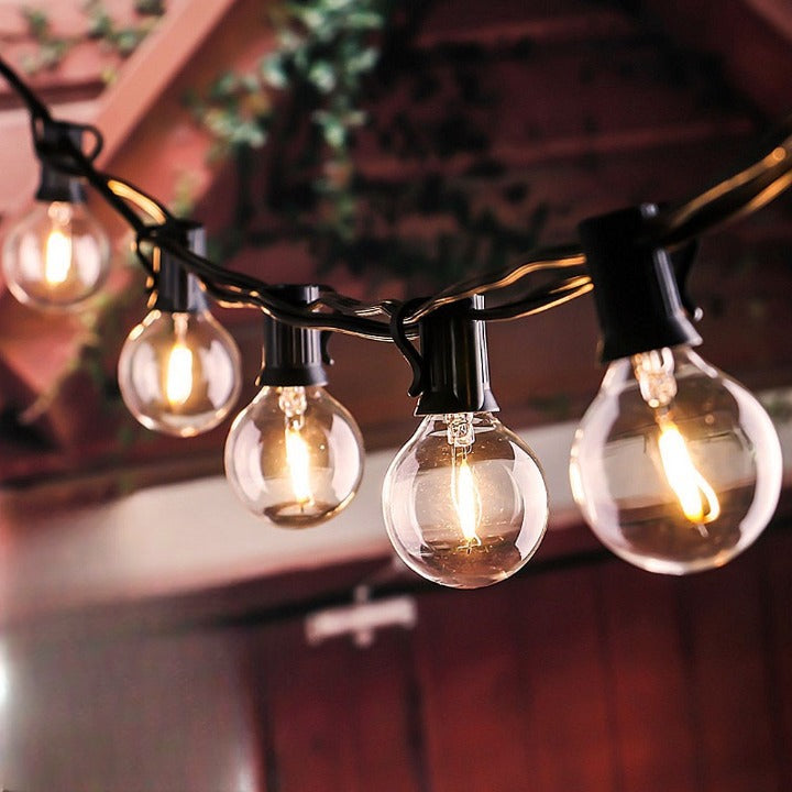 Guirlande Guinguette Extérieur Solaire Lampe de Nuit