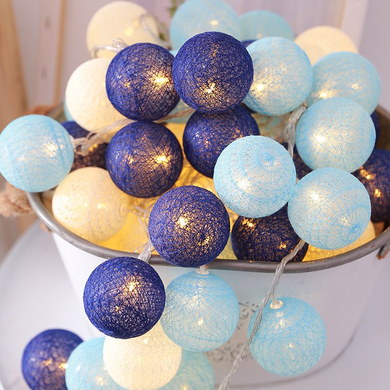 Guirlande Lumineuses Boule Colorées