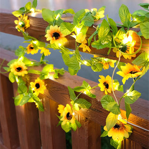 Guirlande Lumineuse Plante Tournesol