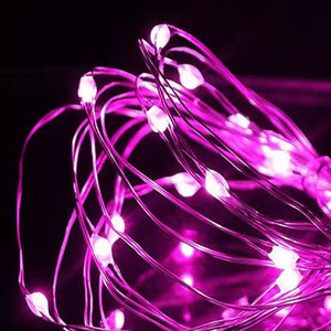 Guirlande Lumineuse à Pile Intérieur Violet