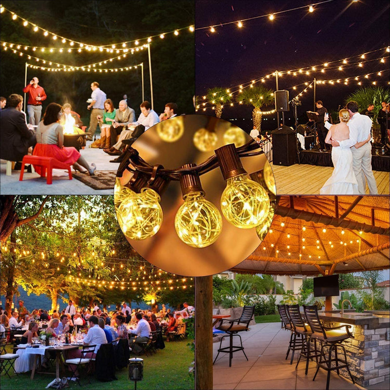 Guirlande Guinguette LED Extérieur Lampe de Nuit