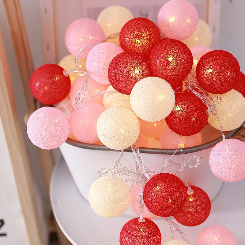 Guirlande Lumineuse Boules Colorée