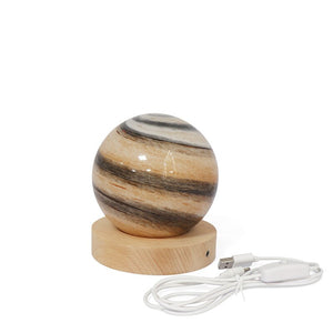 Veilleuse 3D <br>Planète Jupiter | Lampe de Nuit