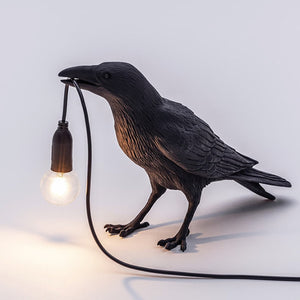 Lampe Corbeau Noir