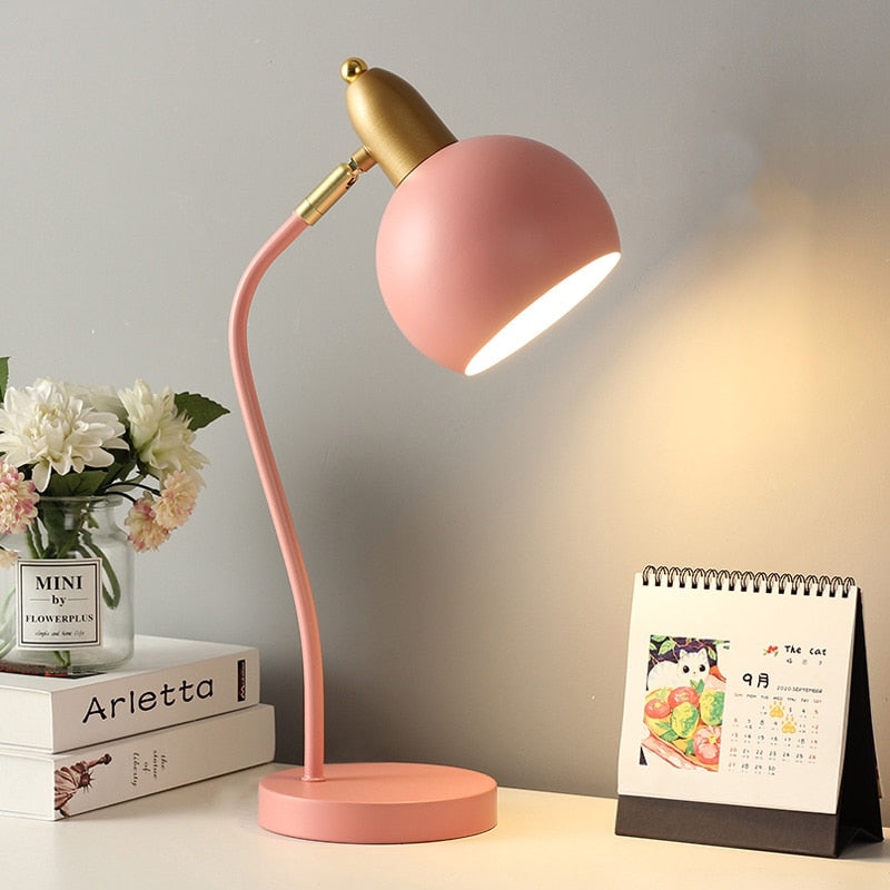Lampe de Bureau Originale Rose