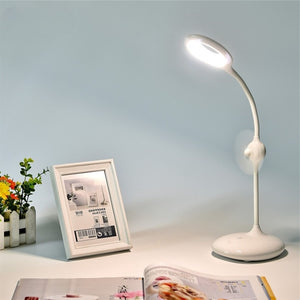 Lampe de Bureau avec Ventilateur