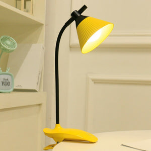 Lampe de Lecture Pince Jaune