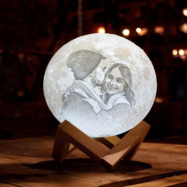 Lampe Lune Personnalisée Amour