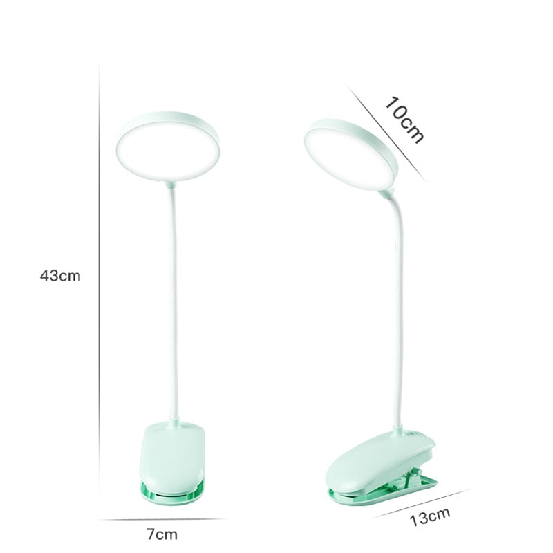 Lampe De Lecture Rechargeable - 24 LED, 3 Tons & 5 Luminosités, Bras Flexible, Pour Lit Et Voyage - 14