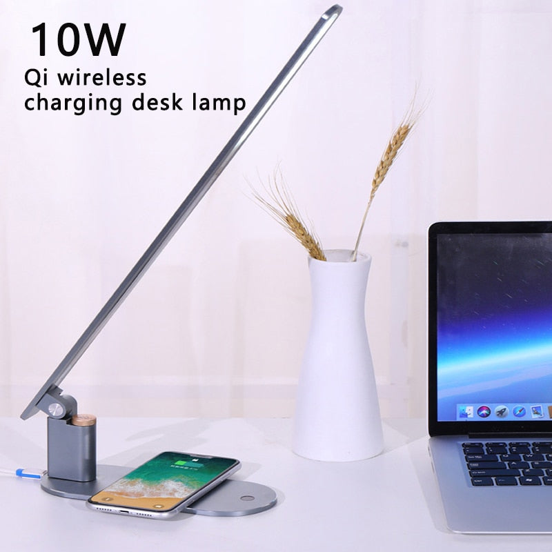 Lampe de Bureau Chargeur Induction | Lampe de Nuit