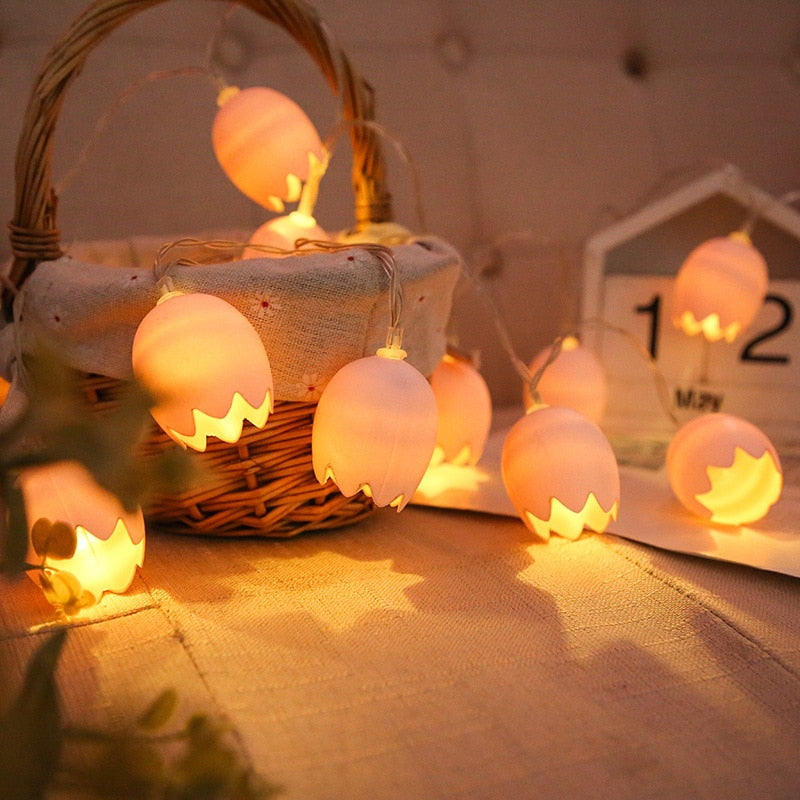 Guirlande Lumineuse Cœur 20 LED - 5 M, Télécommande, 8 Modes, Alimentation USB, Pour Décoration Fête, Chambre, Noël