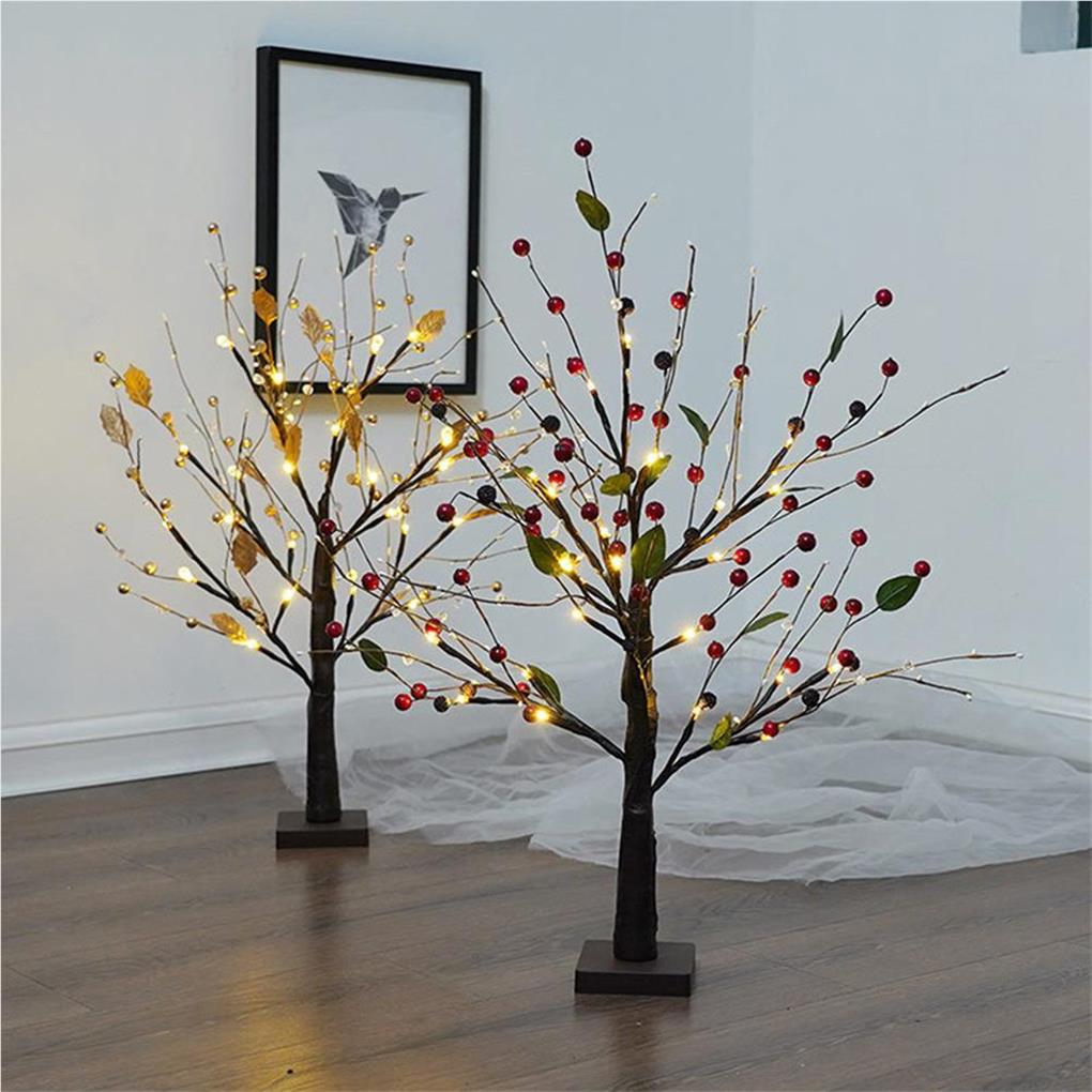 Arbre Lumineux Intérieur 108 LED - Lampe Déco USB/Batterie Pour Chambre Et Salon