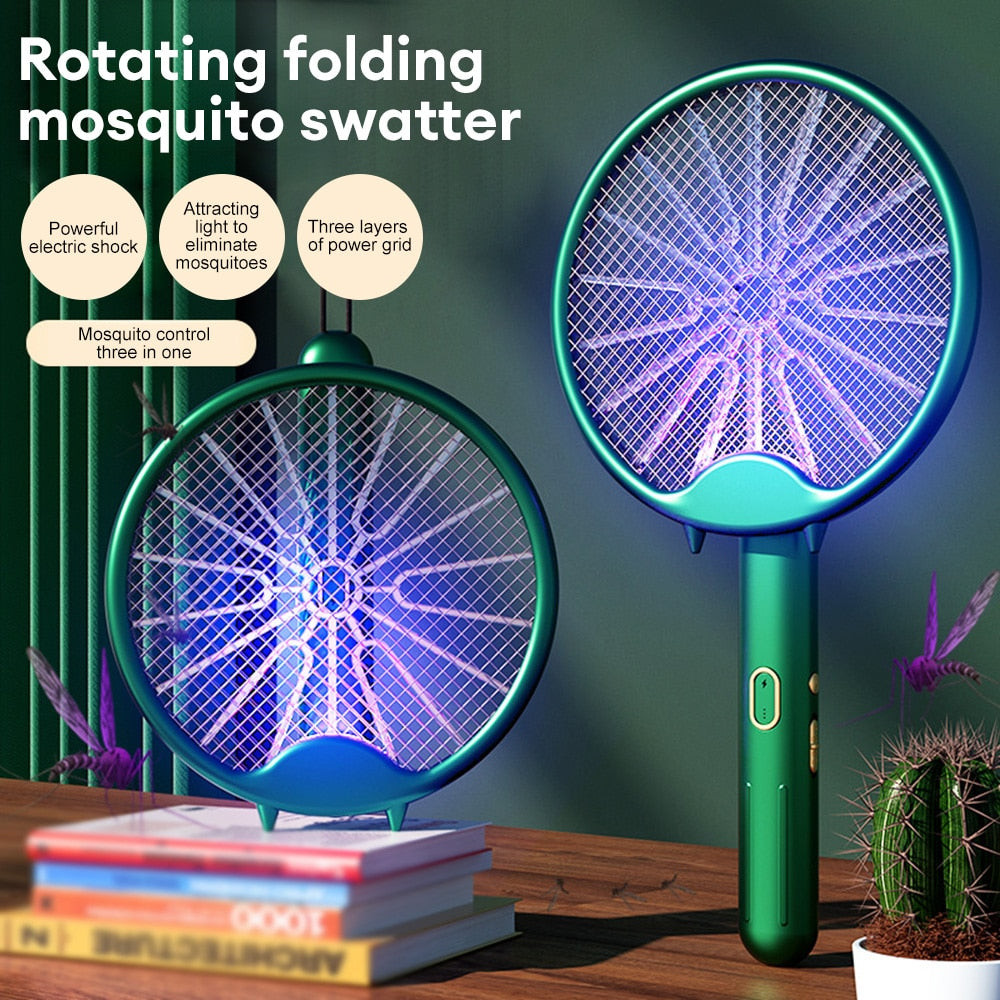 Lampe Raquette Anti Moustique