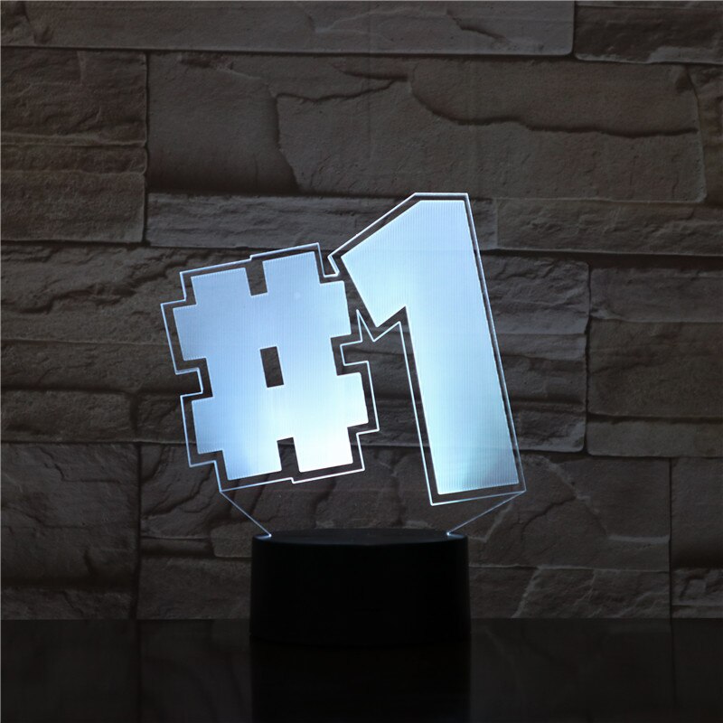 Lampe 3D illusion