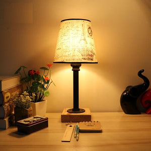 Lampe Abat Jour Vintage